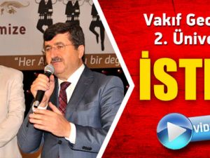Vali Üniversite için Ne Dedi?