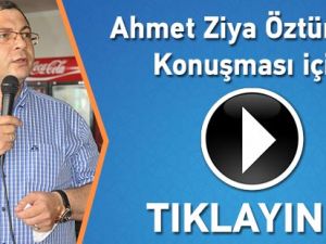 Ahmet Ziya Öztürk'ün Seçim Sonucu Konuşması